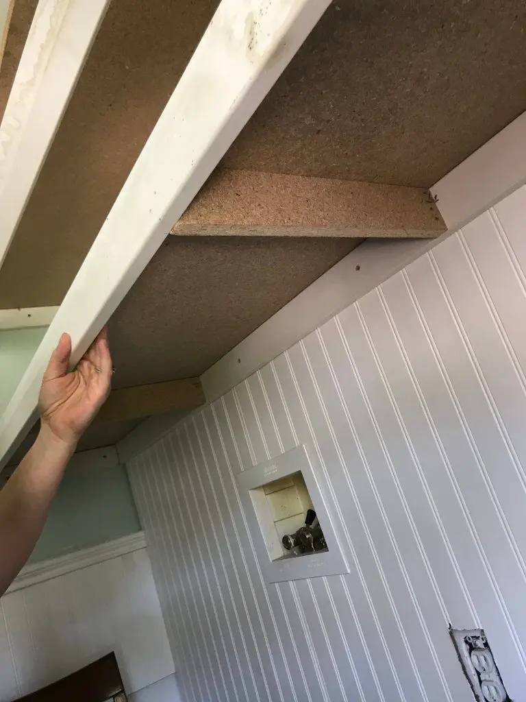 Cleats in laundry room