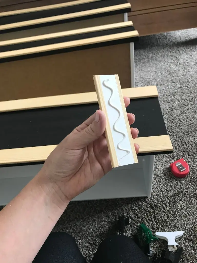 liquid nails on wood