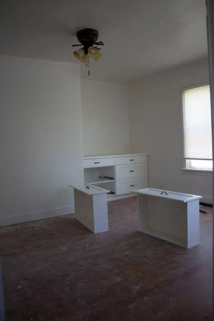 Living room renovation