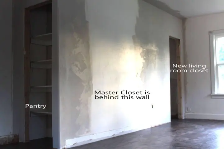 Living room renovation