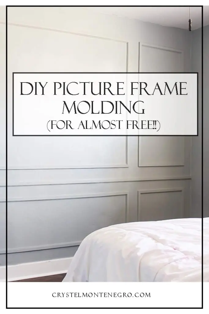 diy picture frame molding
