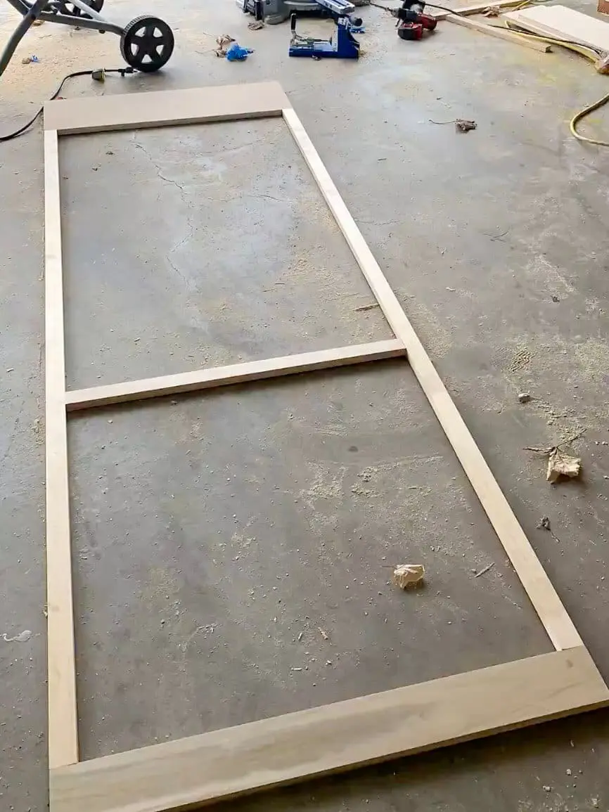 face frame for a built ina