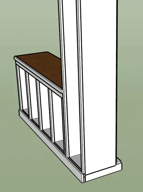 Sketch up diagram of how to build a cabinet