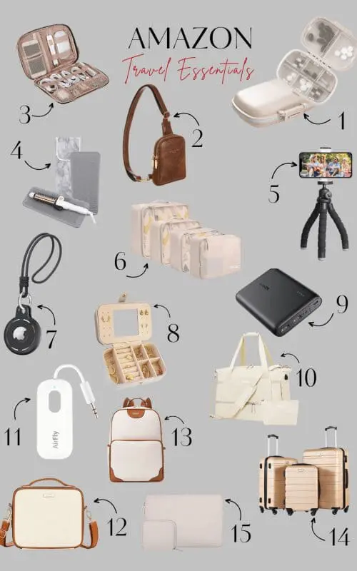 15 essential travel items