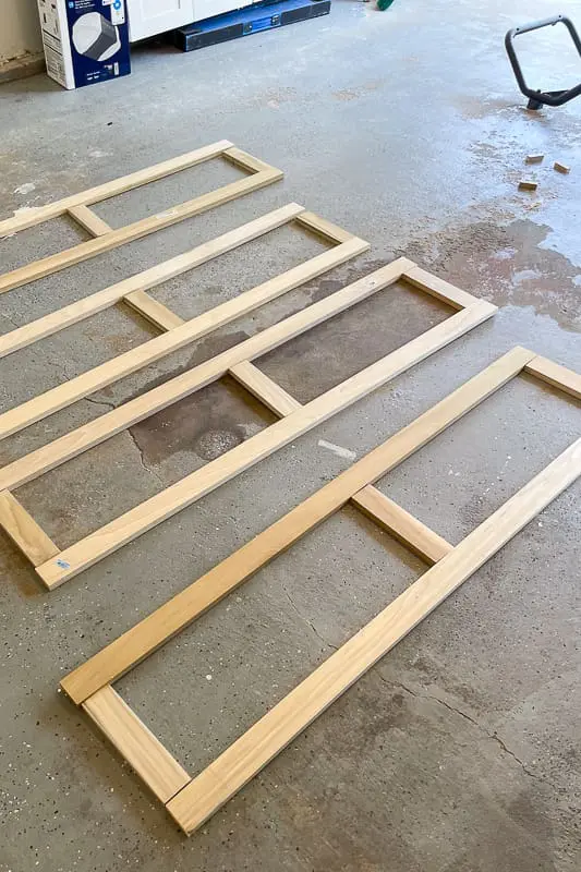 skeleton for shaker cabinet door