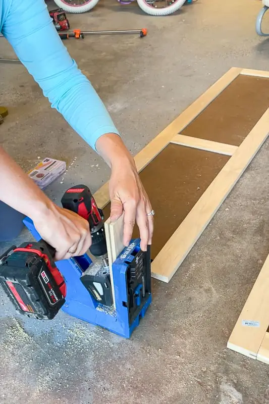 drilling pocket holes