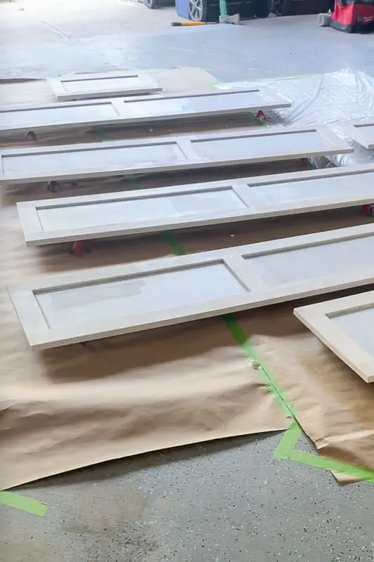 priming shaker style doors