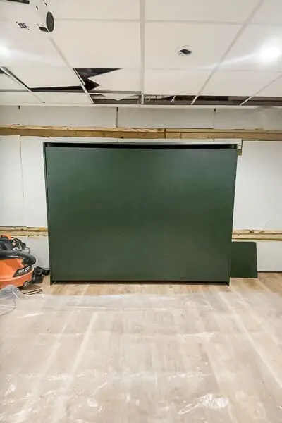 Green Murphy Bed