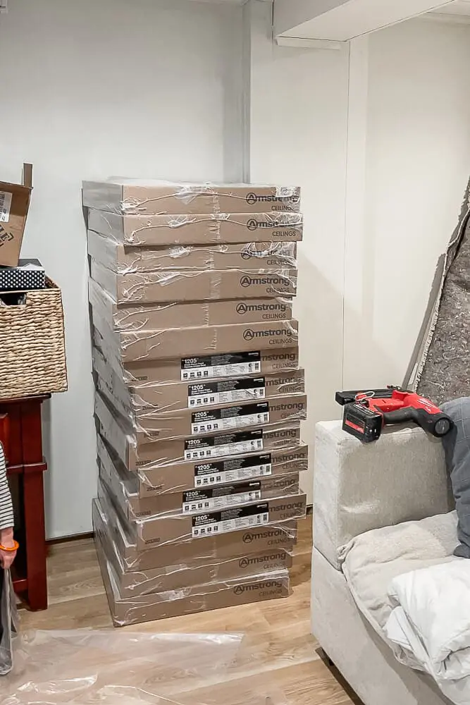 Armstrong Drop Ceiling Tiles