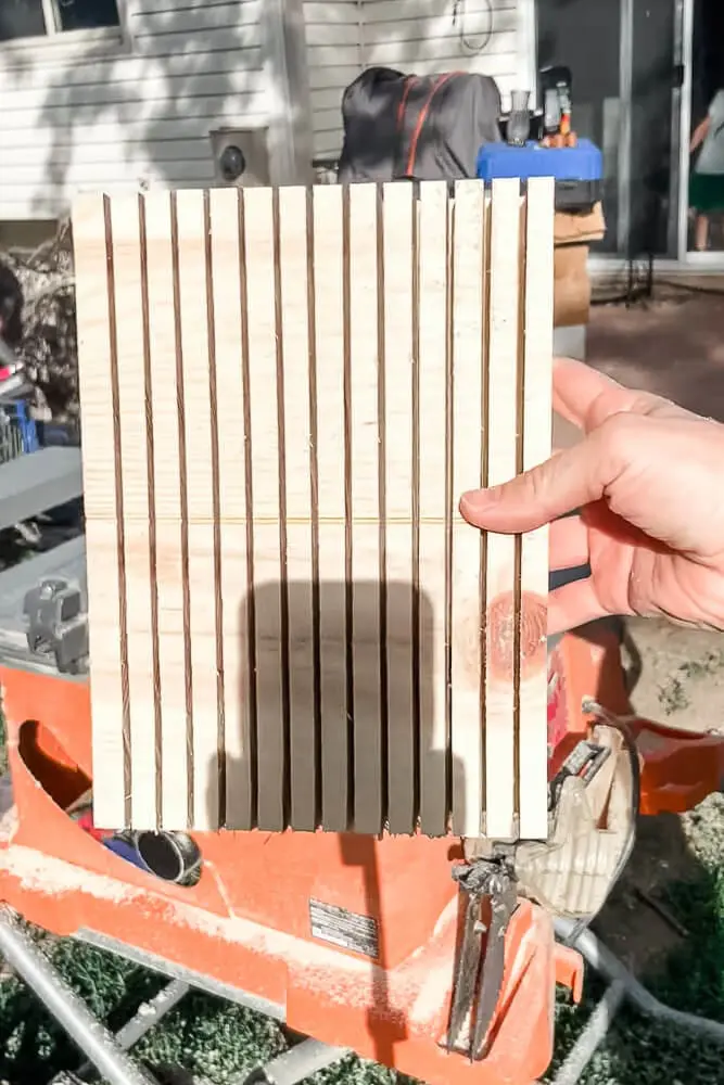 woman her knife block