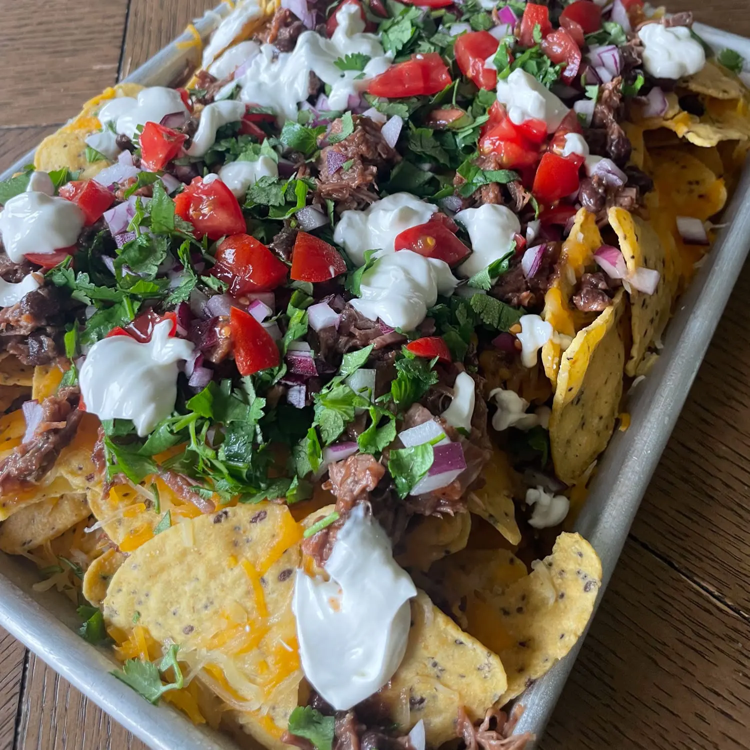 Super yummy and easy brisket nachos recipe