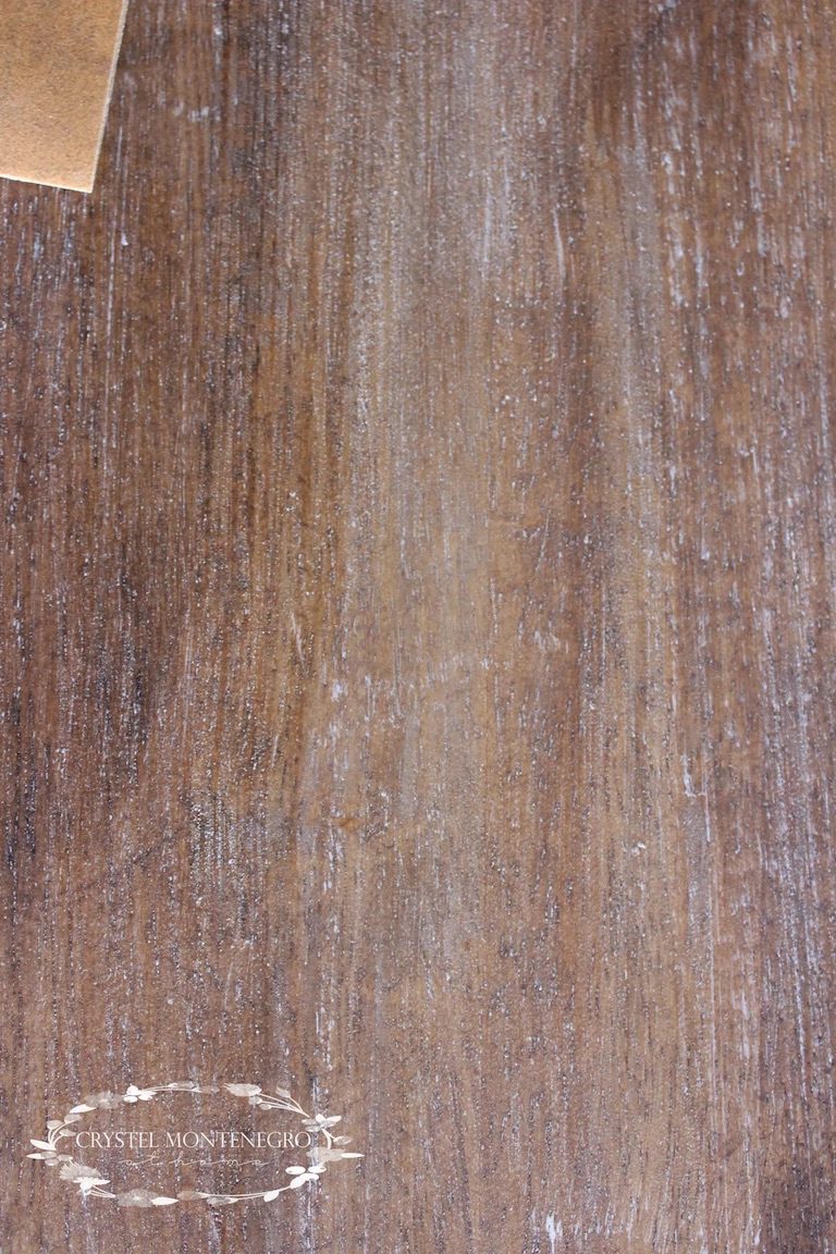 Sandpaper on wooden table