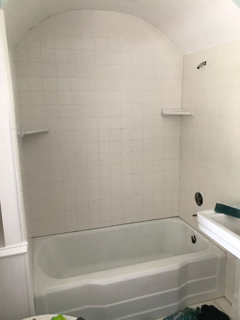 Cleaned old shower