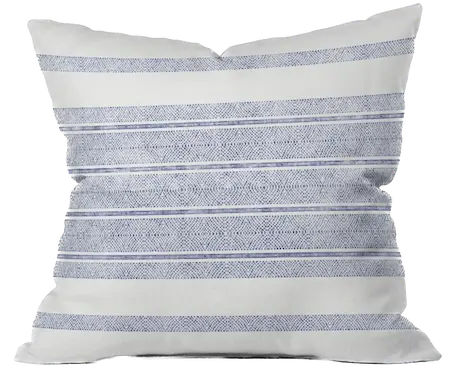 blue pillow from target