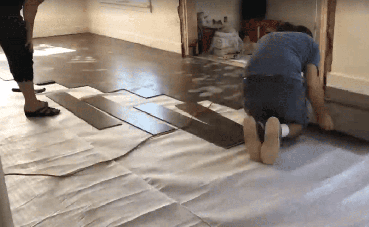 Flooring installation