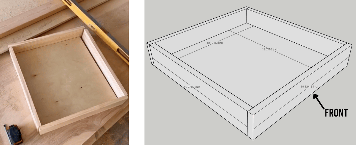 Drawer specifications