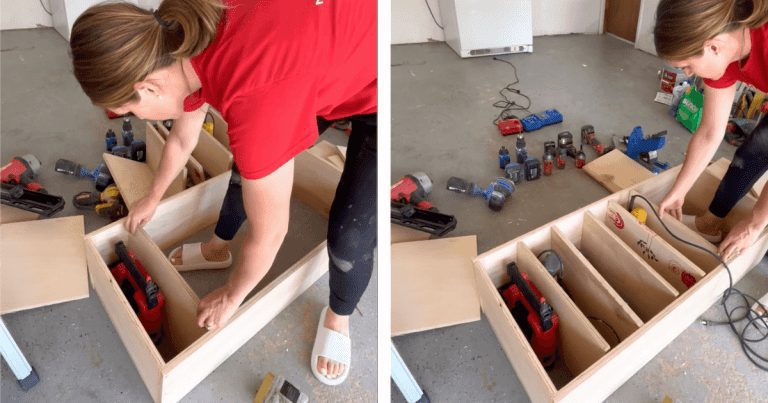 How To Build A Custom Tool Organizer - Crystel Montenegro Home