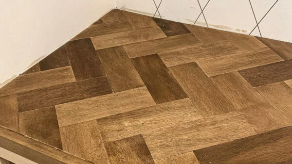 countertop on a pantry cabinet