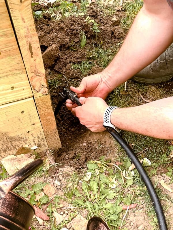 EASY Basic Drip System for Watering Raised Garden Beds Crystel