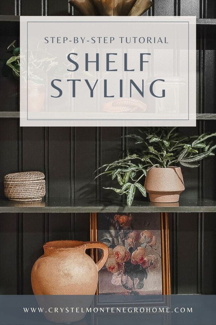 Styling a Bookshelf - Easy Tips for a Designer Look