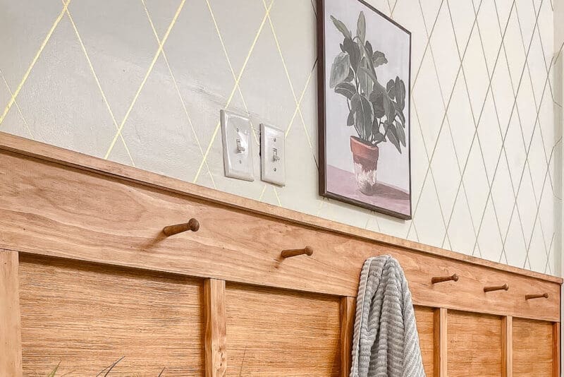 Easy DIY Bathroom Mirror Frame | Crystel Montenegro Home