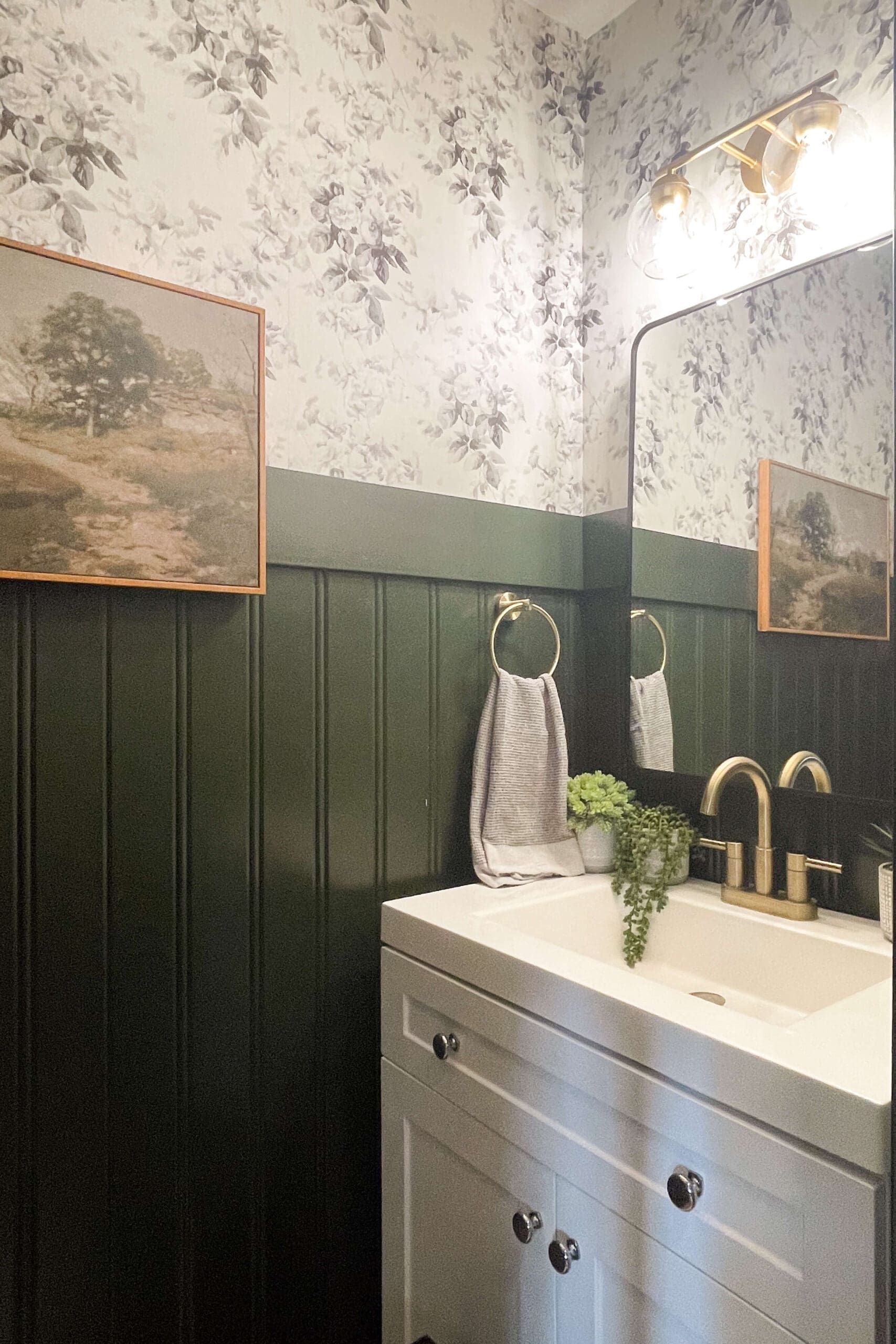 My 7 Best Small Half-Bathroom Decorating Ideas and Tips | Crystel ...