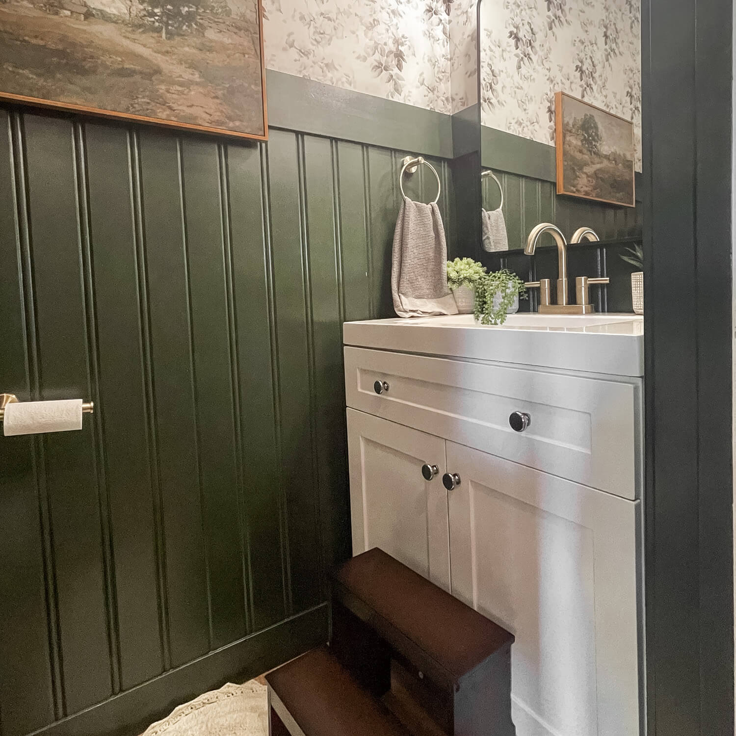 All of my best small half bathroom decorating ideas and tips.