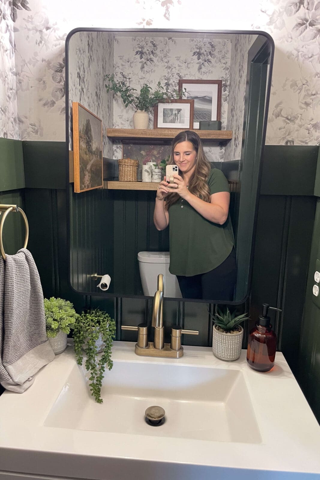 My 7 Best Small Half-Bathroom Decorating Ideas and Tips | Crystel ...