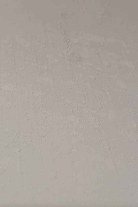 close-up of texture and ridges on a wall.